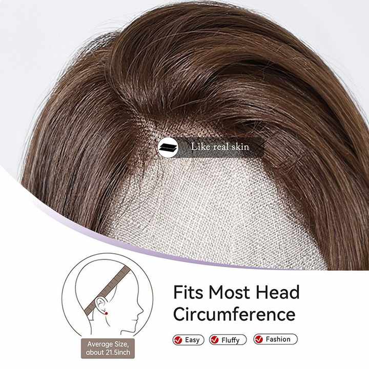 European and American high-temperature silk and synthetic fibre wigs, hairpieces and wig caps